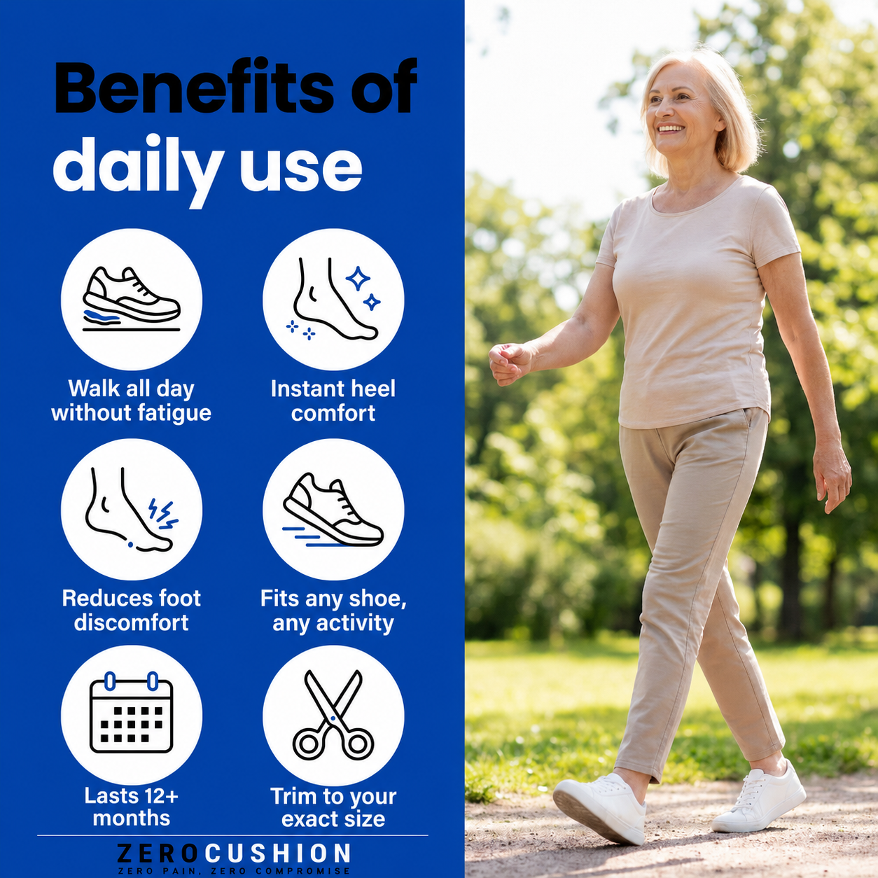 The Zero Gel Insoles