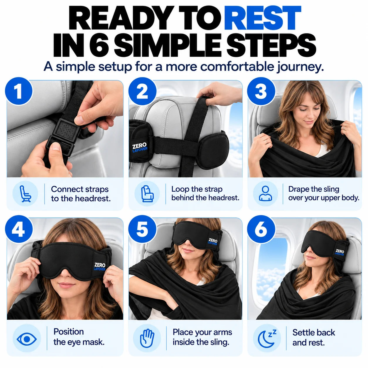 Zero Layover Travel Sleep System