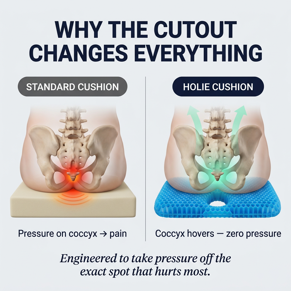 The Zero Gel Seat Cushion Pro