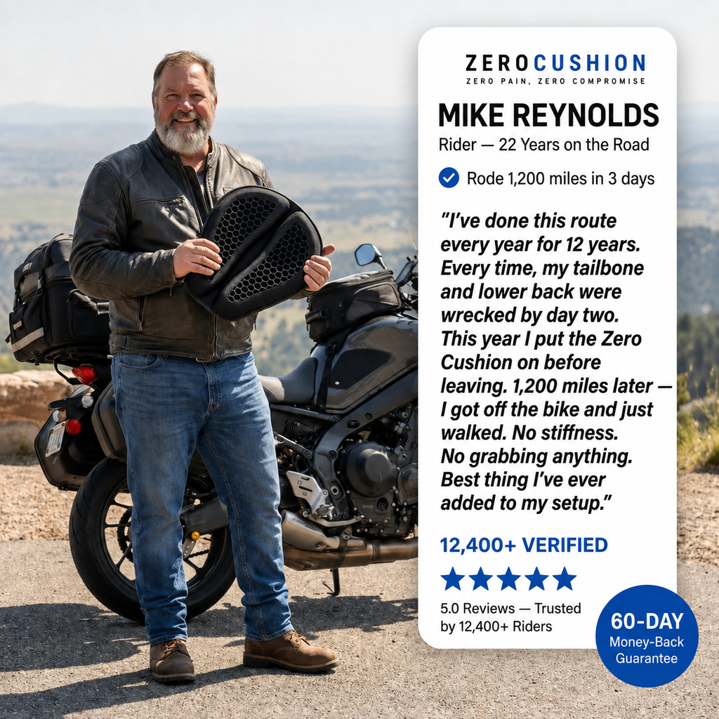 The Zero Gel Rider Cushion