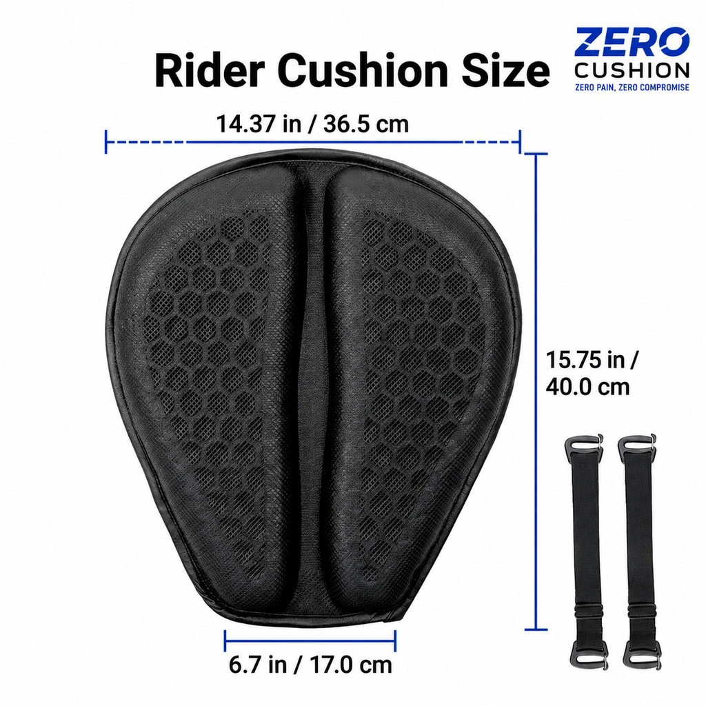 The Zero Gel Rider Cushion