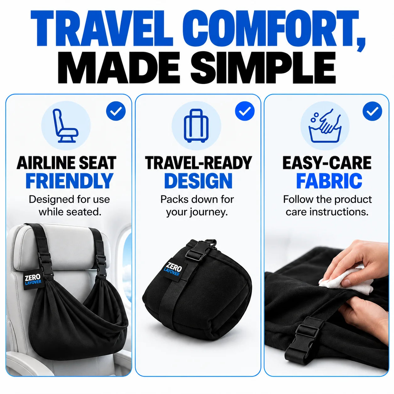 Zero Layover Travel Sleep System