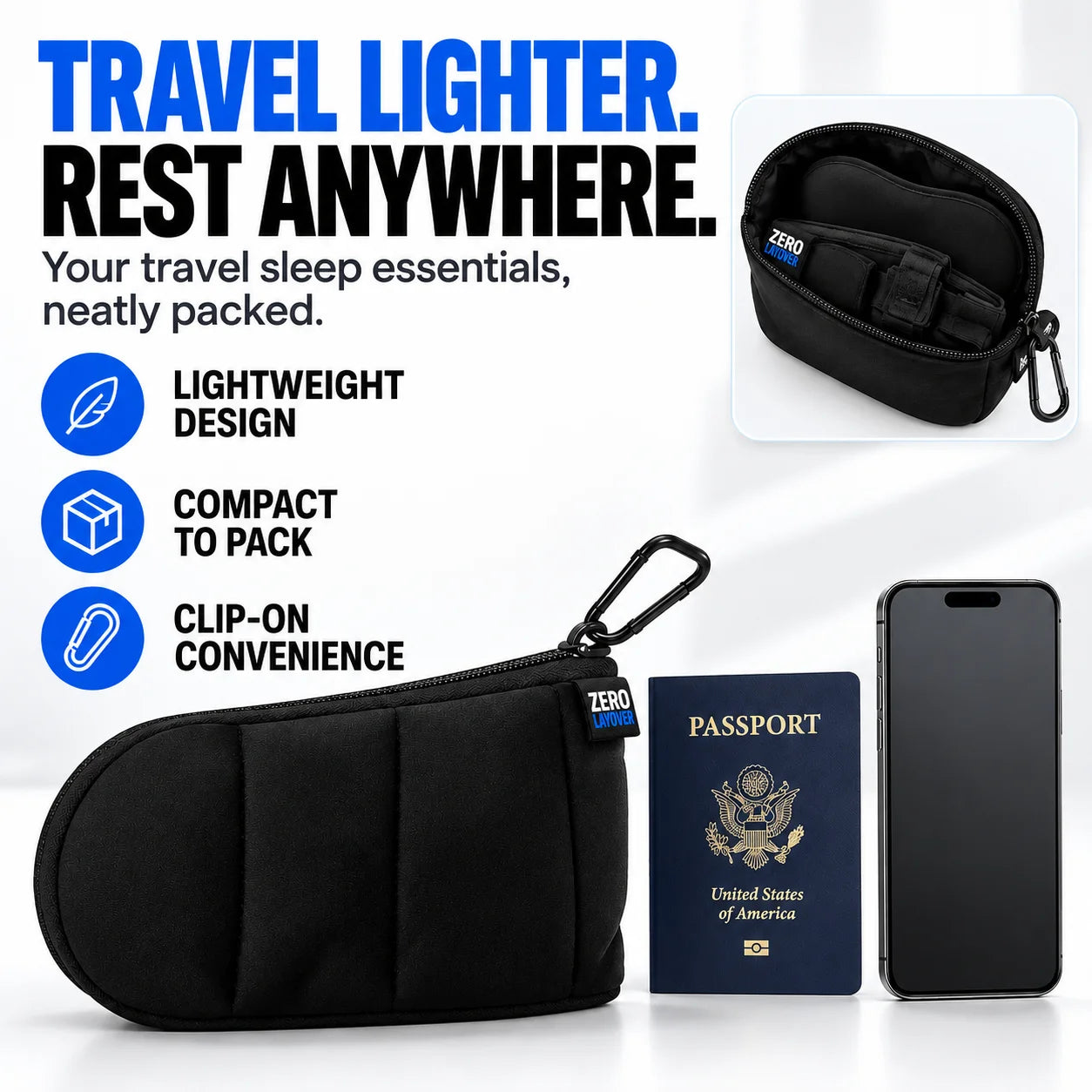 Zero Layover Travel Sleep System
